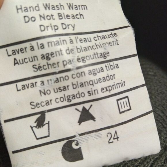 Vintage Carhartt Logo Beanie Winter Hat - Picture 4 of 4